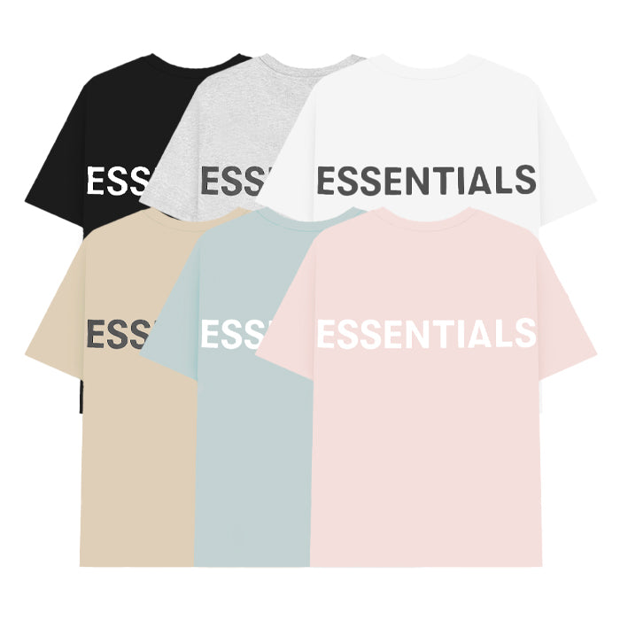 ESSENTIALS T-SHIRT UNISEX 001boxylogot