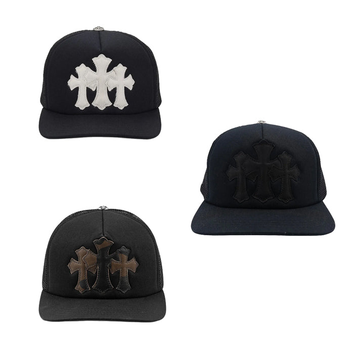 CHROME HEARTS クロムハーツ セメタリークロス キャップ クロムハーツ セメタリー クロス メッシュ キャップ Cross Cap (CHROME