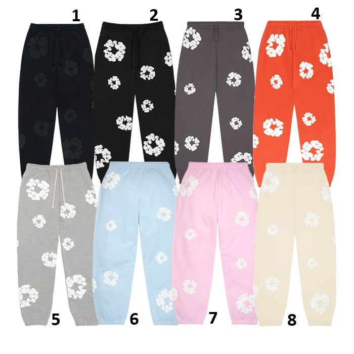 DENIM TEARS / デニムティアーズ コットン リース スウェットパンツ