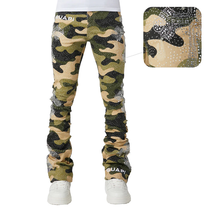 GUAPI / グアピ カモ クロス デニム 502camocross