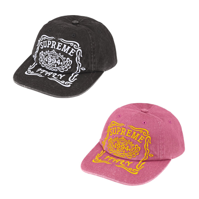 SUPREME / シュプリーム イタリー 6 パネル キャップ FW25H42 502fw25h42