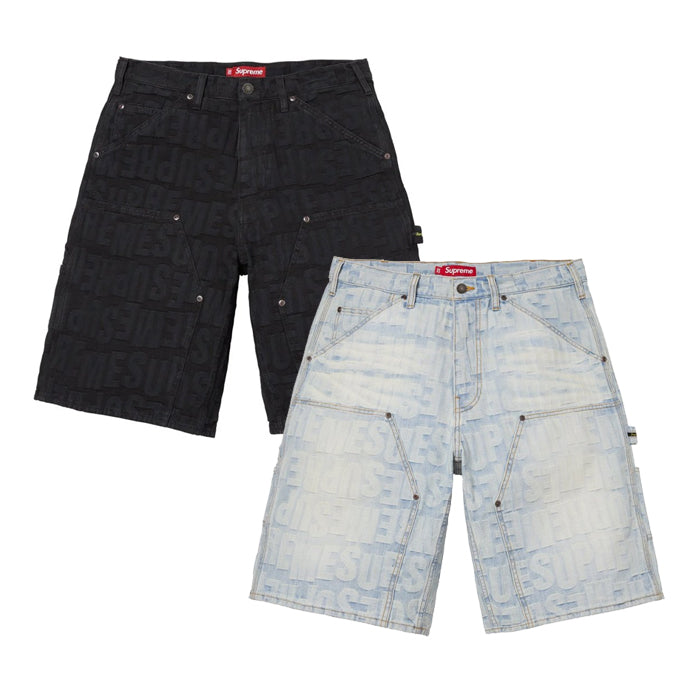 SUPREME / シュプリーム リピートジャカードダブルニーデニムショーツ