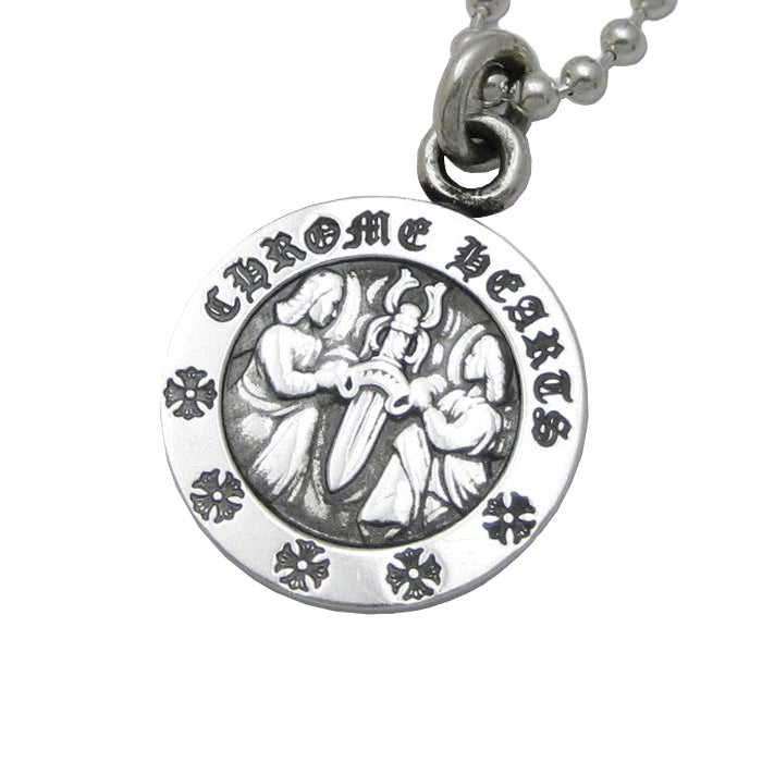 CHROME HEARTS / クロムハーツ エンジェル メダリオン ネックレス