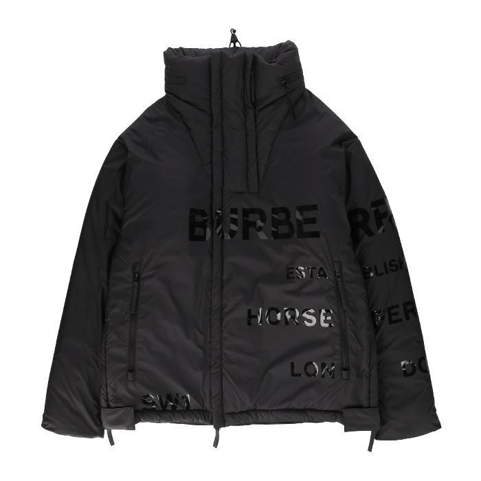 BURBERRY / バーバリー ホースフェリー プリント パーカー ブラック メンズ 8057966