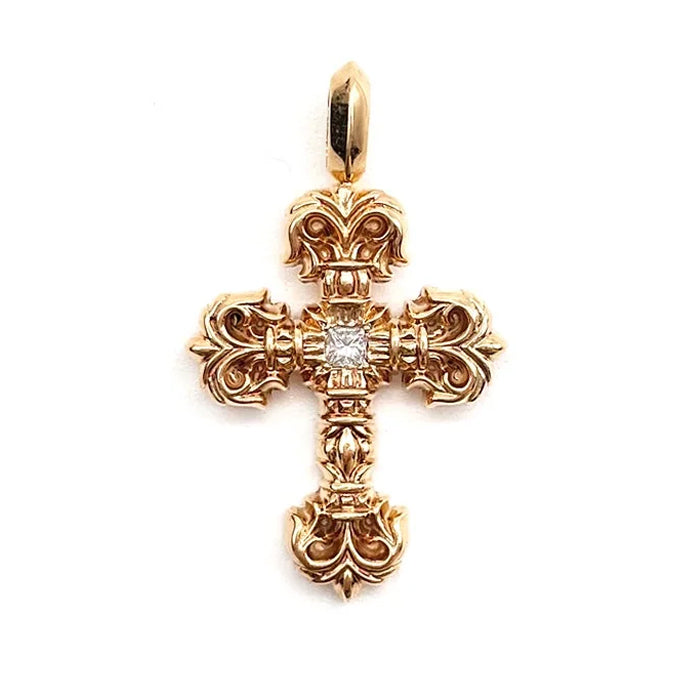 クロムハーツ　タイニークロス　トップ CHROME HEARTS / クロムハーツ タイニー フィリグリー クロス 1