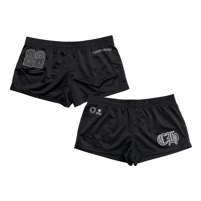 CHROME HEARTS / クロムハーツ 22 CH ロゴ メッシュ ショーツ