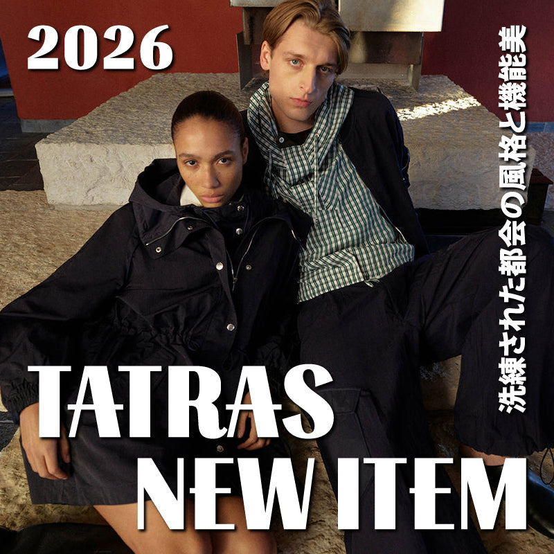 TATRASのニューアイテムがMassimoに到着