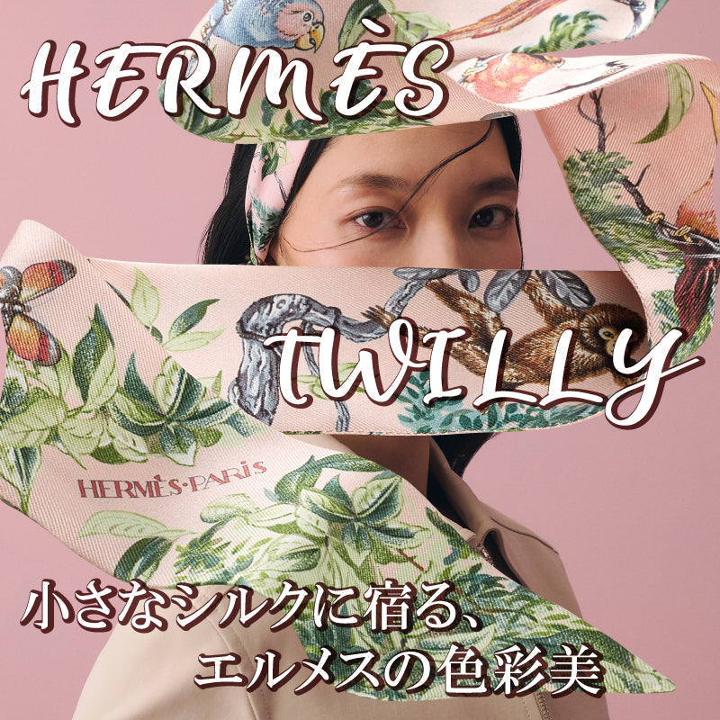 HERMÈS TWILLY — 小さなシルクに宿る、エルメスの色彩美