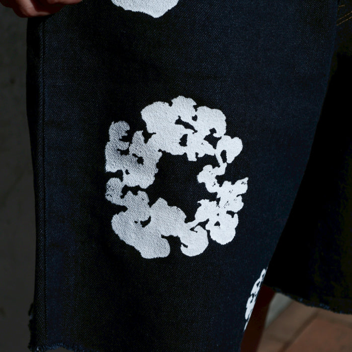 DENIM TEARS / デニムティアーズ コットン リース デニム ショーツ メンズ ショートパンツ 40140408130