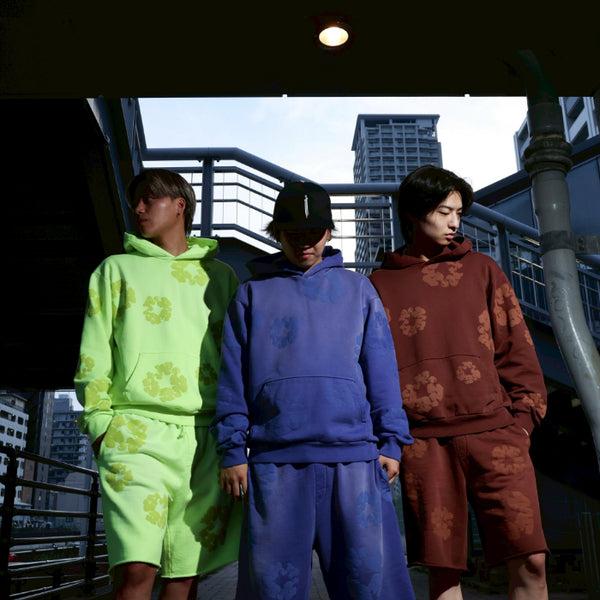 DENIM TEARS / デニムティアーズ モノ コットン リース スウェット ショーツ 501monocotton