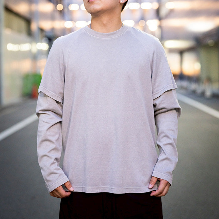 STAMPD / スタンプド  ダブル レイヤー リラックス ロング スリーブ Tシャツ 502m3967lt