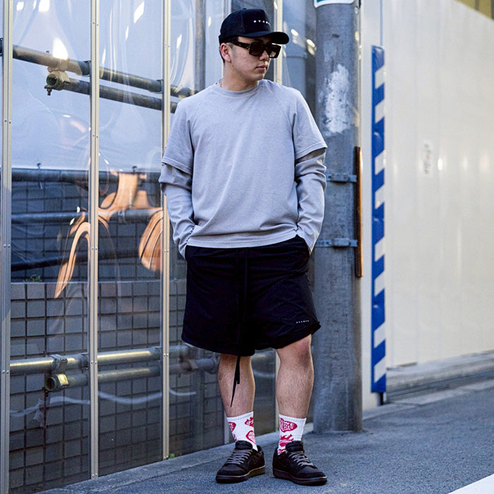 STAMPD / スタンプド  ダブル レイヤー リラックス ロング スリーブ Tシャツ 502m3967lt