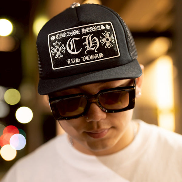 【ラスベガス限定モデル】CHROME HEARTS / クロムハーツ クロムハーツ CH トラッカー ハット chtruckercaplas
