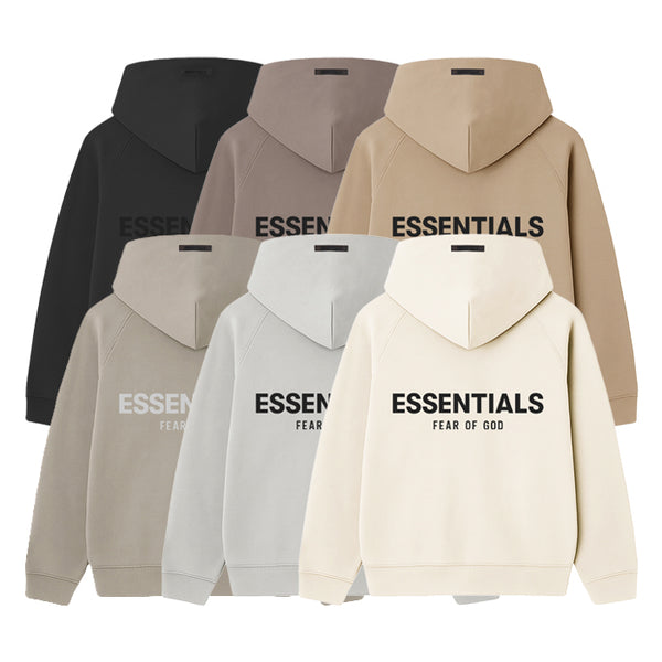 ESSENTIALS / エッセンシャルズ FOG バック シリコン ロゴ フーディー ユニセックス 長袖 backlogohood