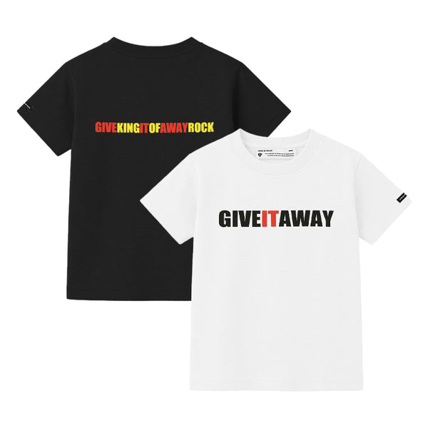 キッズサイズ KING OF ROCK / キングオブロック ギブ イット アウェー Tシャツ キッズ 半袖 giveitawaykd