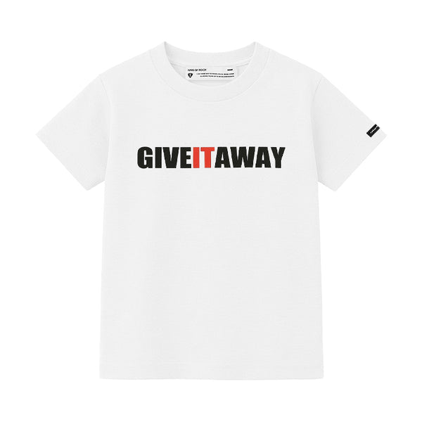 キッズサイズ KING OF ROCK / キングオブロック ギブ イット アウェー Tシャツ キッズ 半袖 giveitawaykd