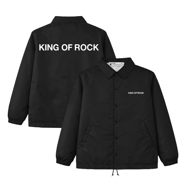 KING OF ROCK / キングオブロック ロゴ コーチ ジャケット メンズ korcoachjkt
