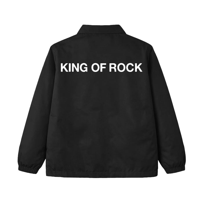 KING OF ROCK / キングオブロック ロゴ コーチ ジャケット メンズ korcoachjkt