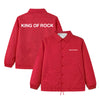 KING OF ROCK / キングオブロック ロゴ コーチ ジャケット メンズ korcoachjkt
