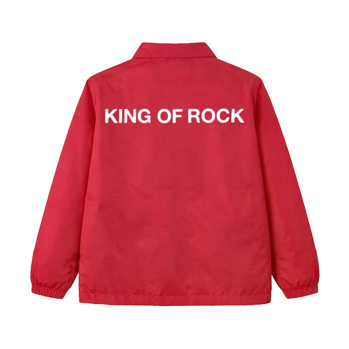 KING OF ROCK / キングオブロック ロゴ コーチ ジャケット メンズ korcoachjkt