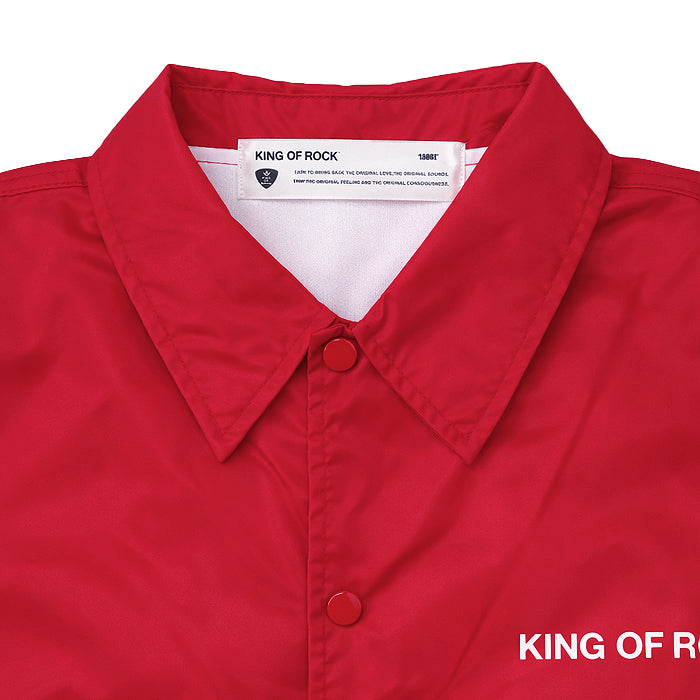 KING OF ROCK / キングオブロック ロゴ コーチ ジャケット メンズ korcoachjkt