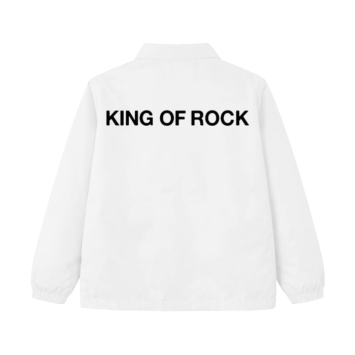 KING OF ROCK / キングオブロック ロゴ コーチ ジャケット メンズ korcoachjkt