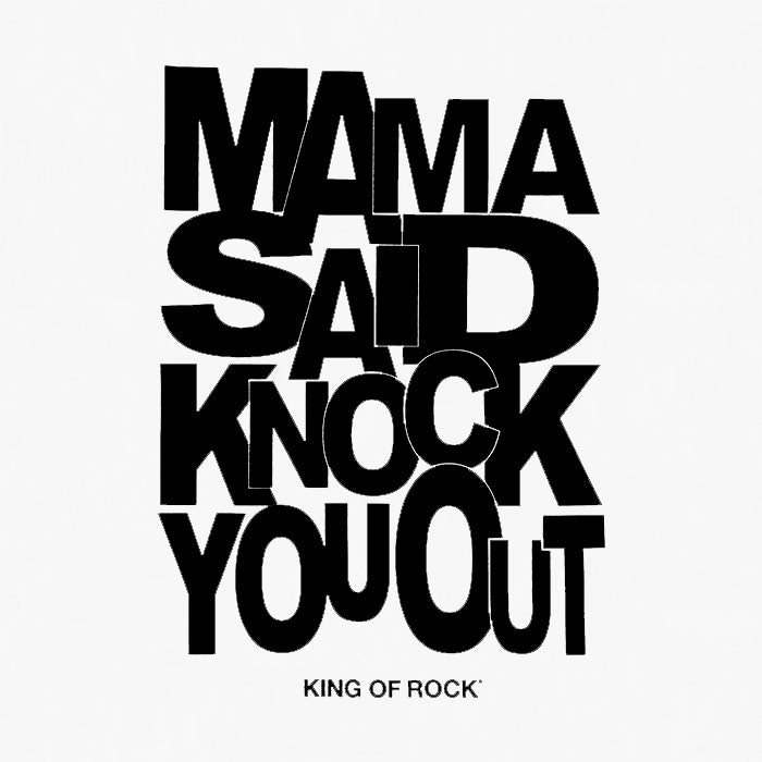 KING OF ROCK / キングオブロック ヒップホップ ラップ Tシャツ メンズ 半袖 llcooljsstee