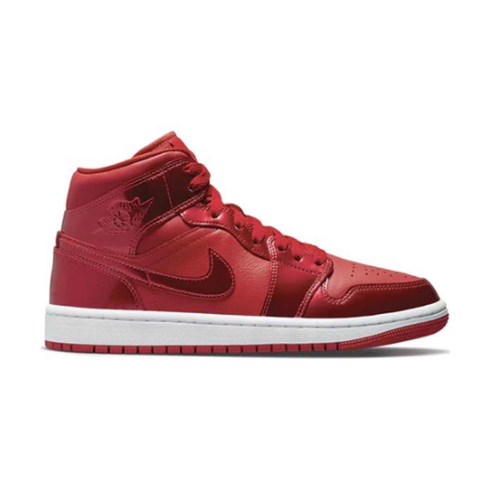 NIKE / ナイキ エアジョーダン1 ミッド スペシャルエディション ユニバ―シティー レッドポムグラネイト AJ1 スニーカー DH5894-600