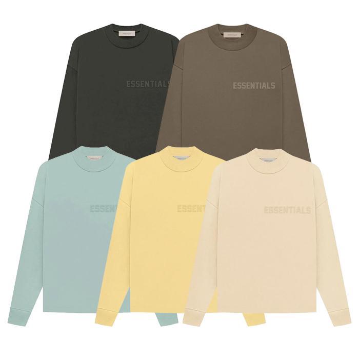 ESSENTIALS / エッセンシャルズ ロゴ ロングスリーブ Tシャツ 長袖 メンズ FOGLSTEE