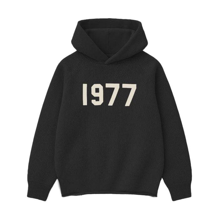 ESSENTIALS / エッセンシャルズ  1977ニットフーディー長袖 ユニセックス 22SPRING 1977 KNIT HOODIE