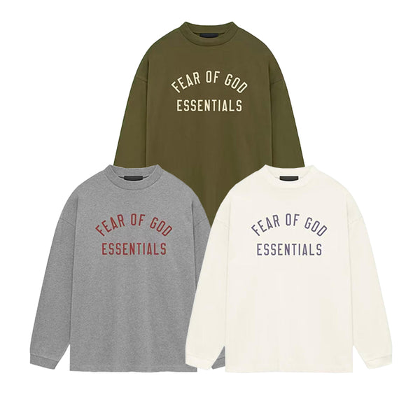 ESSENTIALS / エッセンシャルズ 24FW アーチ ロゴ ロング スリーブ Tシャツ 24fwarchlogolst