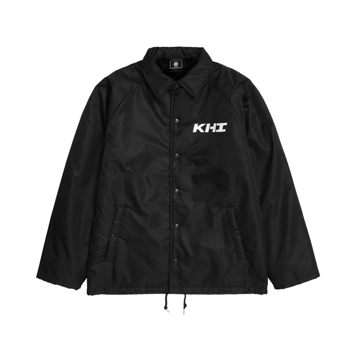 HYKE ハイク　コーチジャケット　サイズ2 ブラック 中古・古着通販】HYKE (ハイク) ナイロンボンディングコーチジャケット