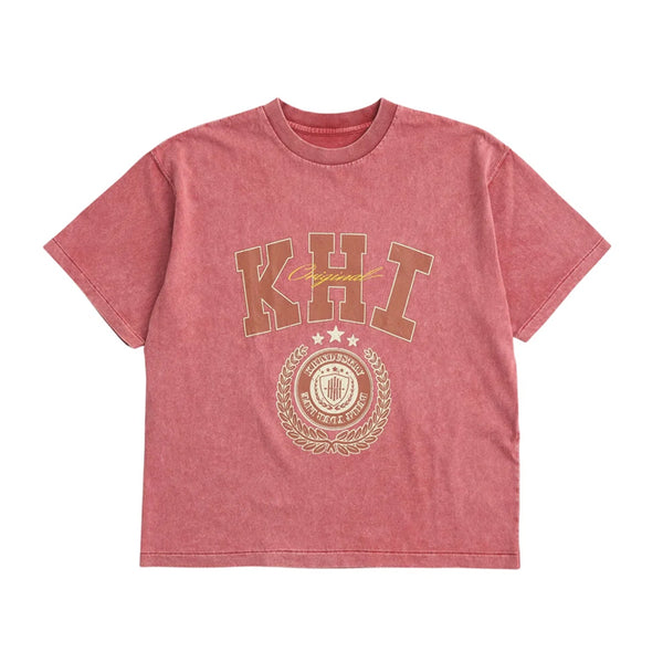 KHI / ケーエイチアイ ピグメント コラージュ Tシャツ 2584khp0002