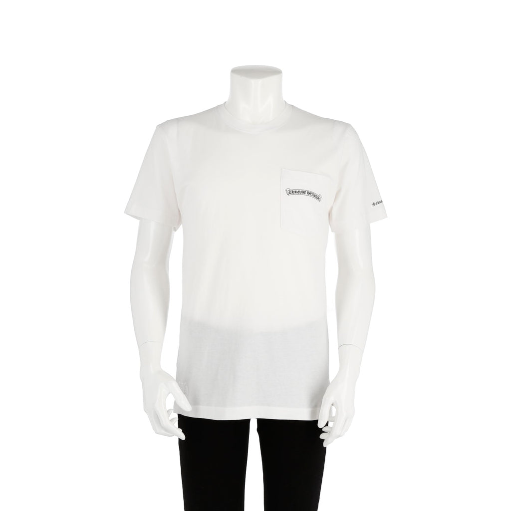 CHROME HEARTS / クロムハーツ バック スクロール Tシャツ メンズ 半袖 SCROLLTEE 301scrolltee