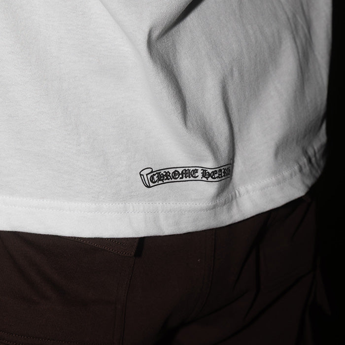 CHROME HEARTS / クロムハーツ バック スクロール Tシャツ メンズ 半袖 SCROLLTEE 301scrolltee