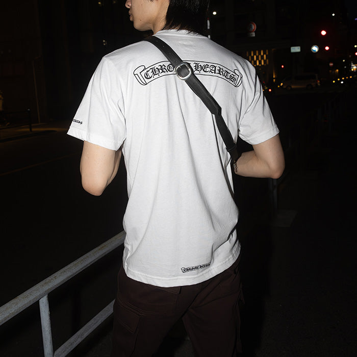CHROME HEARTS / クロムハーツ バック スクロール Tシャツ メンズ 半袖 SCROLLTEE 301scrolltee