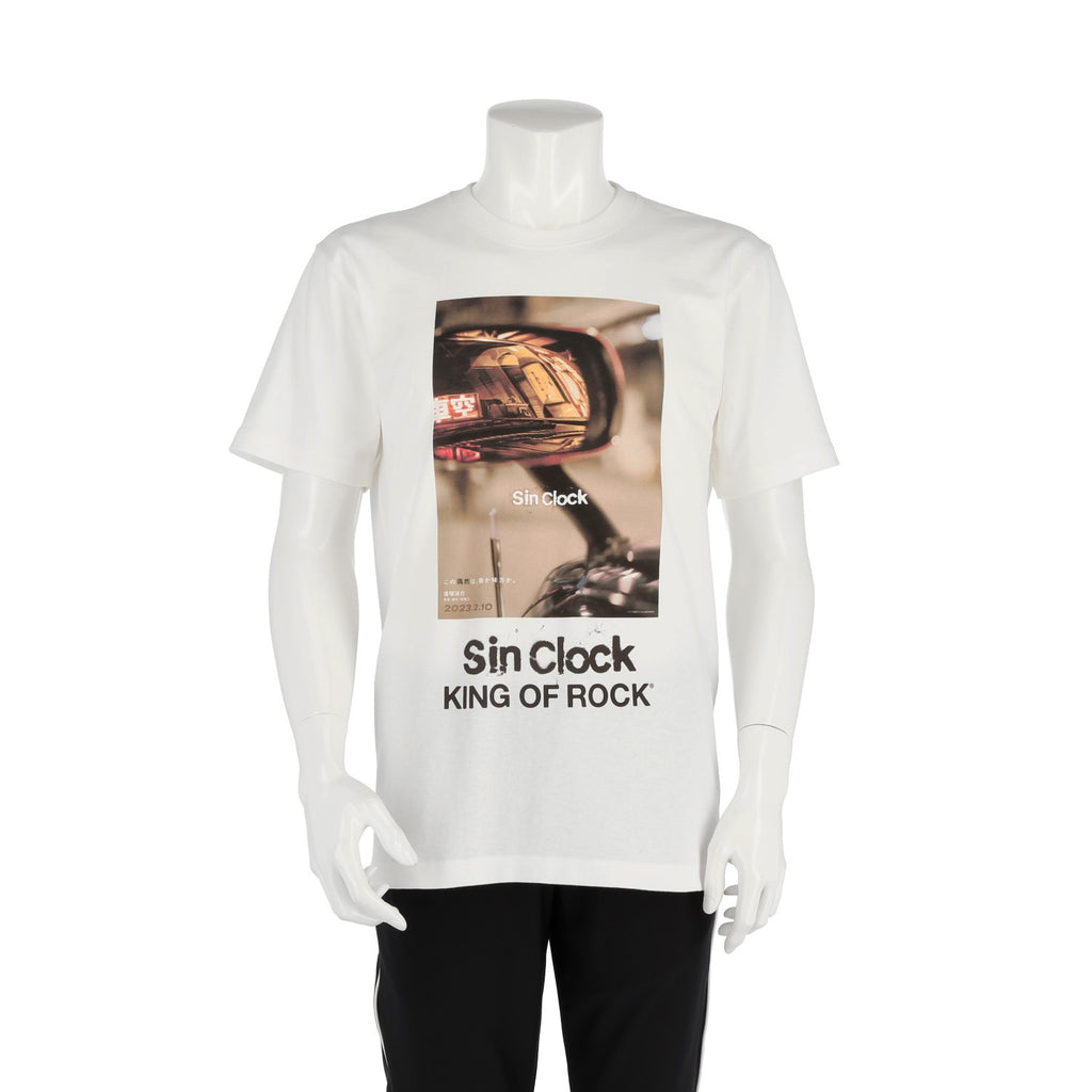 KING OF ROCK × Sin Clock / キングオブロック × シンクロック サイドミラー 7.1オンス SS Tシャツ メンズ SIDEMIRROR