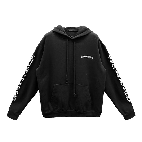 CHROME HEARTS / クロムハーツ バック スクロール ラベル ロゴ プルオーバー フーディー 302chscrollpk