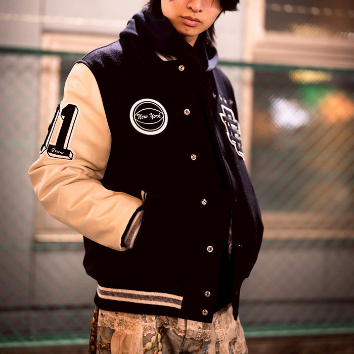 Eric Emanuel / エリックエマニュエル EE バーシティ ジャケット メンズ EEVARSITYJAC