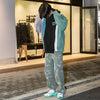 Hidden NY / ヒドゥンニューヨーク ペイント カーゴパンツ オリーブ メンズ 401jdepant