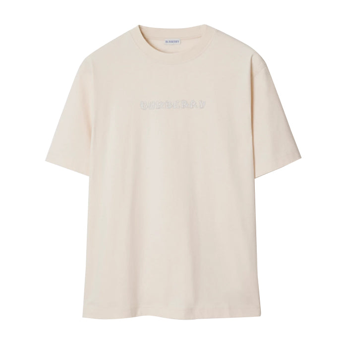 BURBERRY / バーバリー ペイズリー ロゴ コットンTシャツ 4028097874