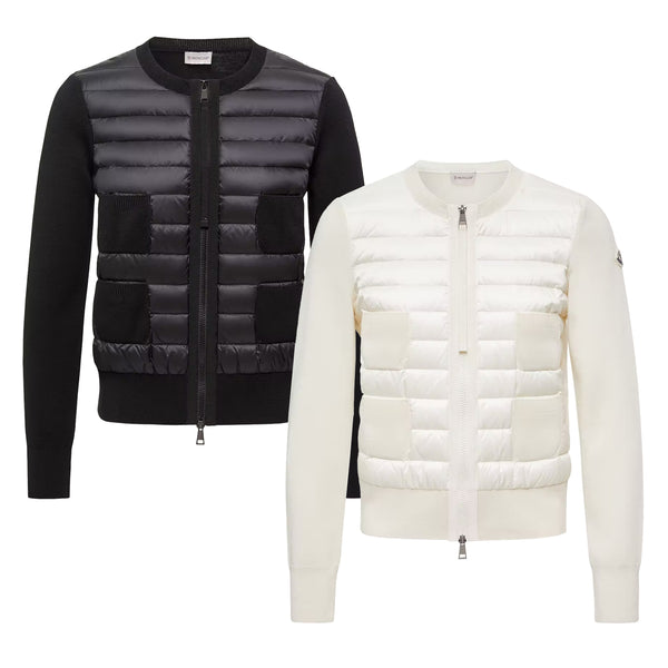 MONCLER / モンクレール デッド ウール ジップアップ カーディガン レディース L20939B51000A9018 4029b51000a9018