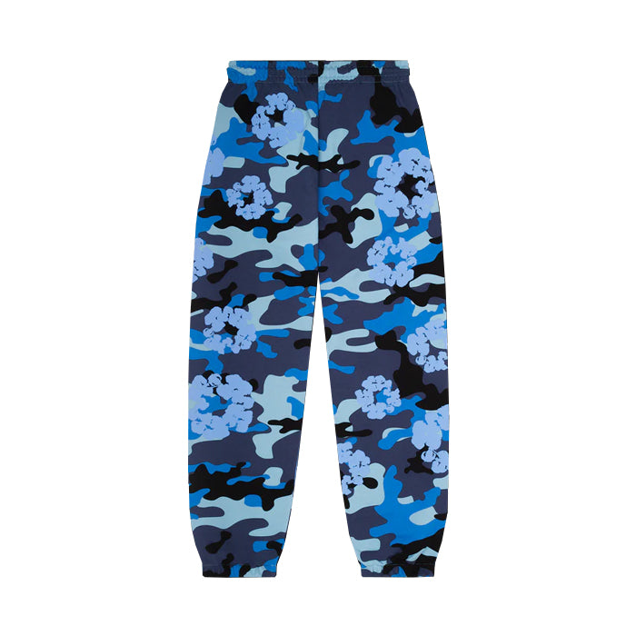 Denim Tears カモ コットン リース スウェットパンツブルーカモ Denim Tears カモ コットン リース スウェットパンツブルーカモ