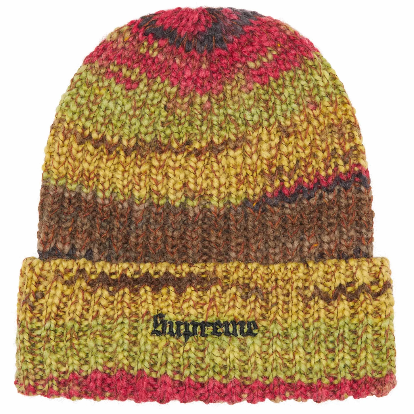 Supreme / シュプリーム スペース ダイ ストライプ ビーニー ユニセックス 402fw24bn37