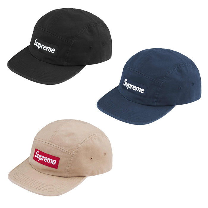 SUPREME / シュプリーム ウォッシュド チノツイル キャンプ キャップ 402fw24h7