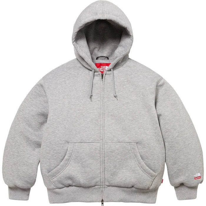 Supreme × THE NORTH FACE / シュプリーム × ザ ノース フェイス ダウン ジップ アップ スウェット パーカー 402fw24j4