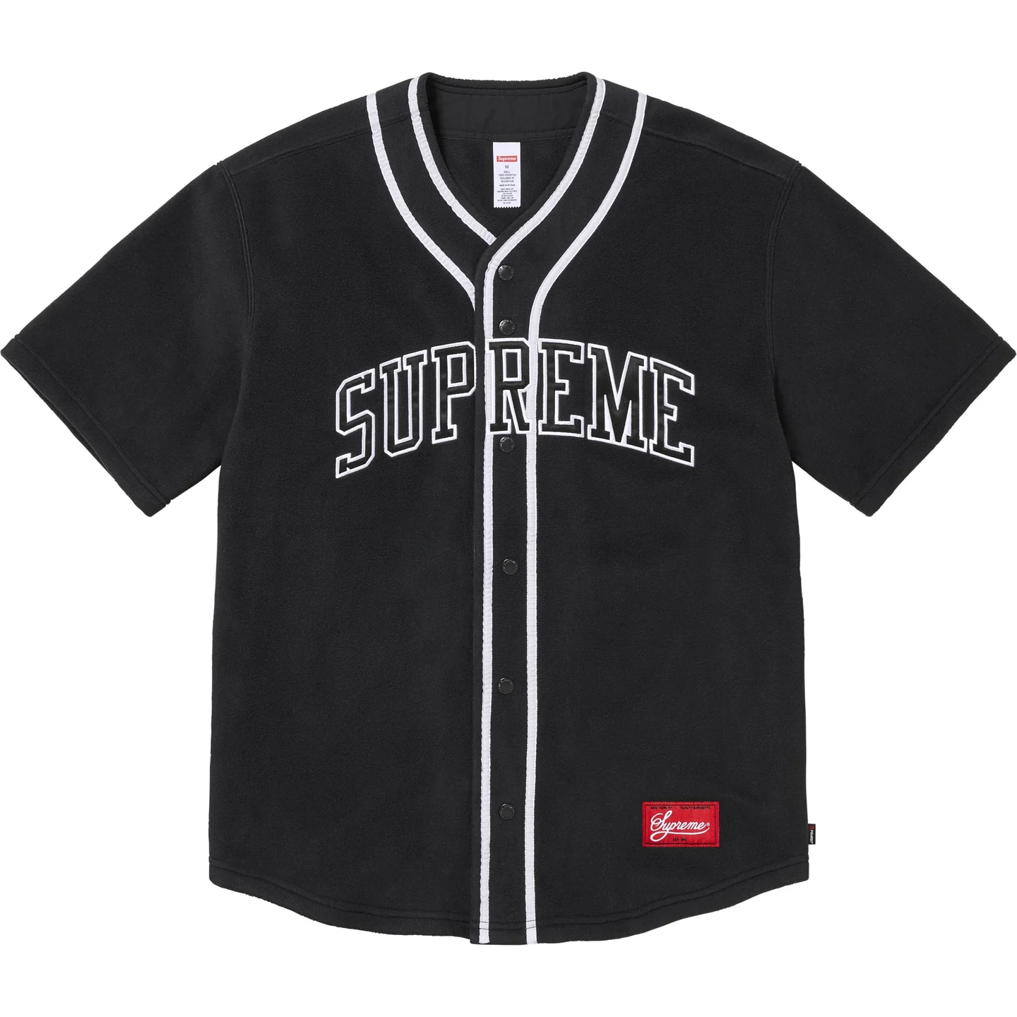 Supreme × Polartec / シュプリーム × ポーラテック ベースボール ジャージー メンズ 半袖 402fw24kn7