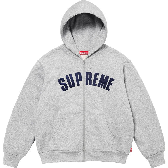 Supreme / シュプリーム アークロゴサーマルラインドジップアップスウェットパーカー 402fw24sw42