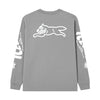 ICECREAM / アイスクリーム コットン  ロングスリーブ Tシャツ メンズ 長袖 402icejp243t012