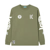 ICECREAM / アイスクリーム コットン  ロングスリーブ Tシャツ メンズ 長袖 402icejp243t012